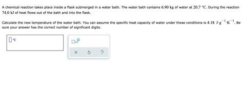 Solved A Chemical Reaction Takes Place Inside A Flask Chegg