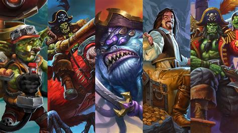 Hearthstone Gazlowe Kragg Patches The Pirate Marin The Fox Theme