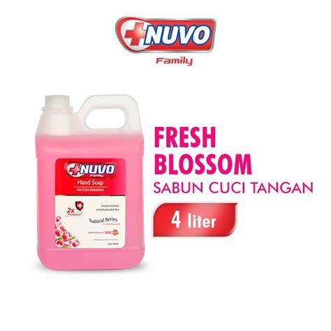 Jual Nuvo Hand Soap Merah Jerigen Liter Shopee Indonesia