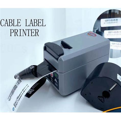 Cable Label Printer 1 5inch Thermal Transfer