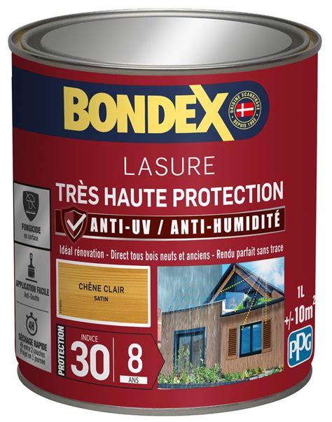 Lasure Ans Tr S Haute Protection Satin Bidon L Bondex Dod