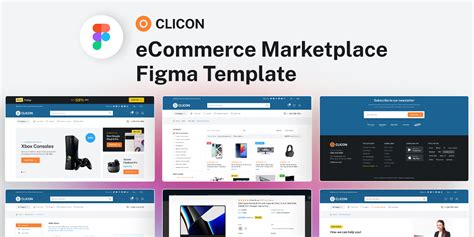 Clicon ECommerce Marketplace Website Figma Template Community