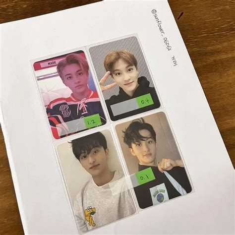 NCT Photo Card 엔시티 도영포카 정우포카 마크포카 크앙정우 on Bunjang Global Site