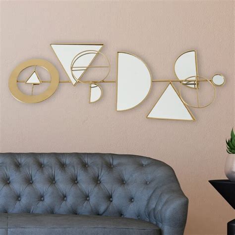 Everly Quinn Handmade Glam Abstract Wall Decor Wayfair