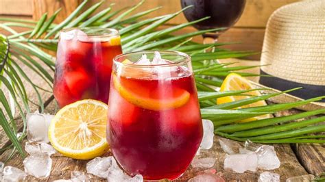 Bebidas Para Refrescarte Del Calor Receta Para Hacer Tinto De Verano