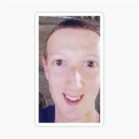 "mark zuckerberg meme" Sticker by red3058 | Redbubble