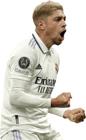 Federico Valverde Real Madrid Football Render Footyrenders