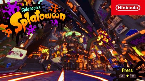 Splatoween 2023 Announcement Trailer Splatoon 3 Nintendo Switch Youtube