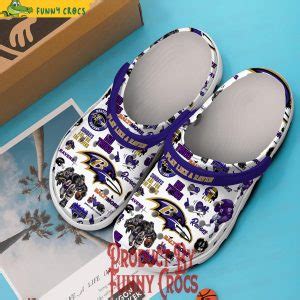 Baltimore Ravens Play Like A Raven Crocs Shoes Discover Comfort And