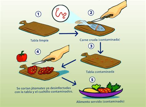 Ayudando A Tu Salud La Contaminacion Cruzada