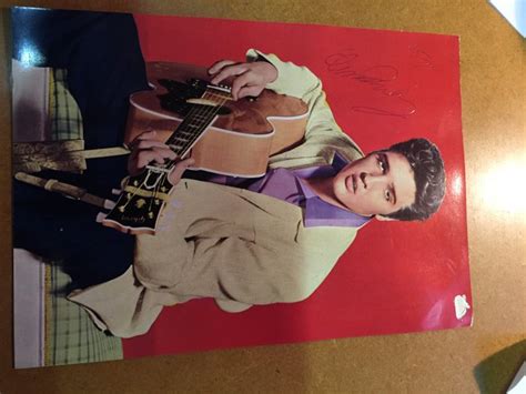 REAL Elvis Presley autograph on card '1959' - 2 autographs! - Catawiki