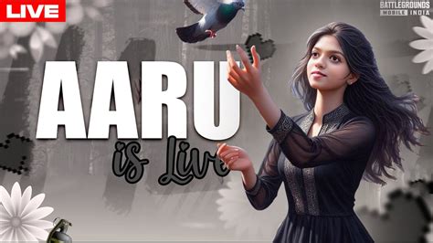 Aaru Is Live 🔴 Tamil Bgmi Girl Gamer Teamcode Bgmi Tamil Live