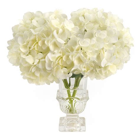 Breakwater Bay White Hydrangea Bouquet & Reviews | Wayfair