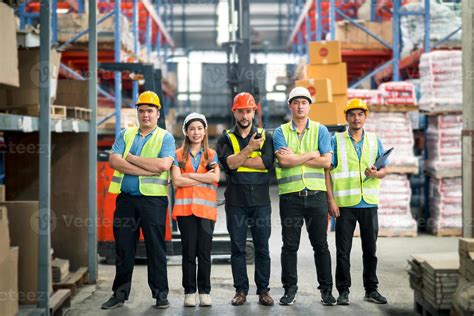 People Working In A Warehouse