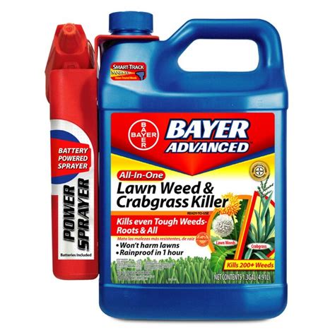 Bayer Advanced 13 Gallon All In 1 Lawn Weed And Crabgrass Killer At