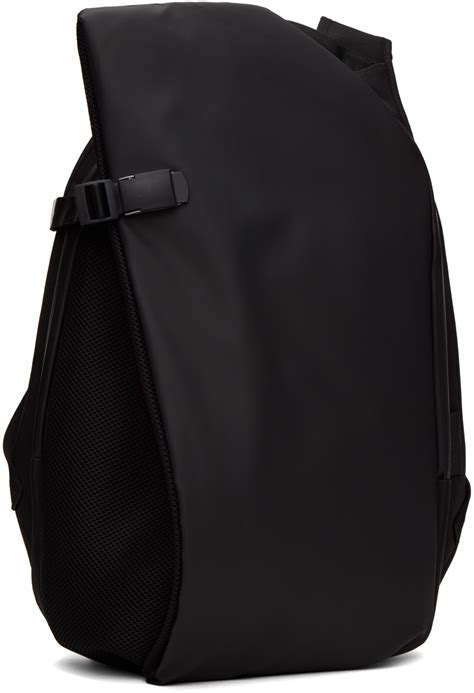 Côte&Ciel: Black Medium Isar Backpack | SSENSE UK