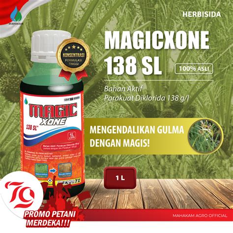 Jual Mahakam Magicxone Sl Liter Pestisida Herbisida Pengendali