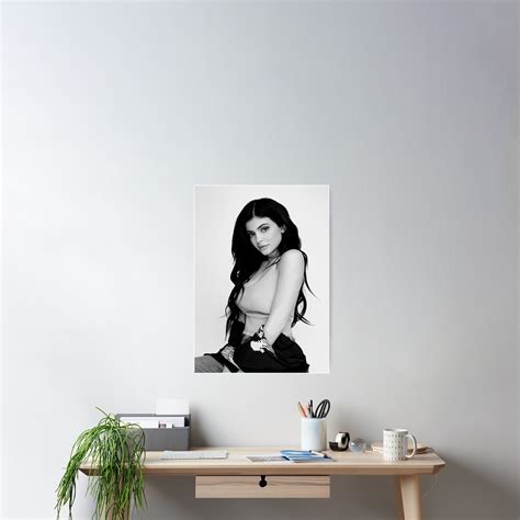 Kylie Jenner Poster By Caitlinwashere Redbubble