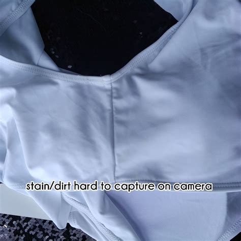 COD Lalamove Bnew W Tag B W Swimsuit Ruffled Swimsuit Ruffled Bikini White Tankini Highwaist