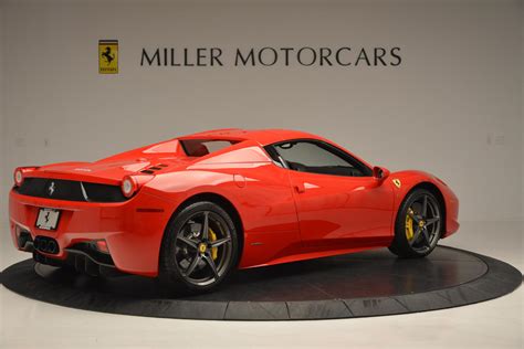 Pre-Owned 2015 Ferrari 458 Spider For Sale () | Miller Motorcars Stock ...