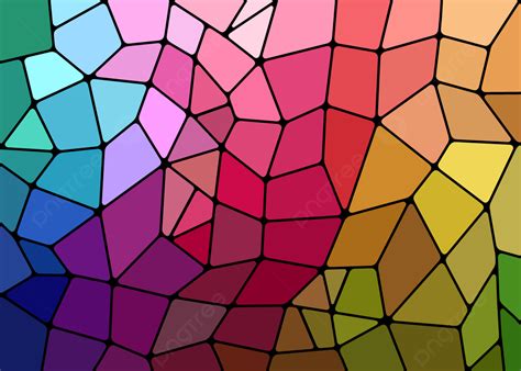 Abstract Irregular Polygon Graphic Background Irregular Polygon