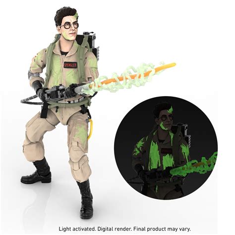 Ghostbusters Plasma Series Glow In The Dark Egon Spengler Inch Action