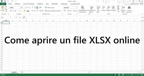 Come Aprire Un File Xlsx Online Wizblog