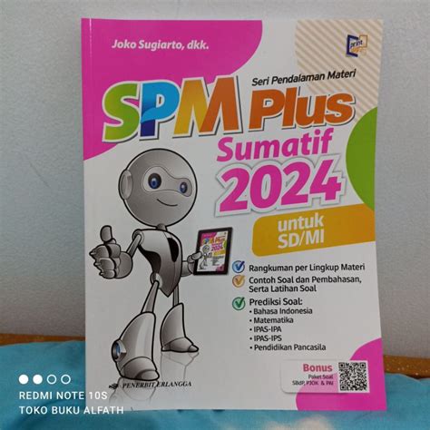 Jual Buku Spm Plus Sumatif Untuk Sd Mi Penerbit Erlangga Asli