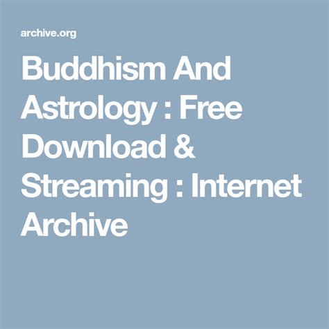 buddhism  astrology