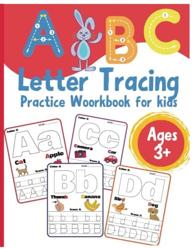 Abc Letter Tracing Practice Workbook For Kids Abc Letter Tracing