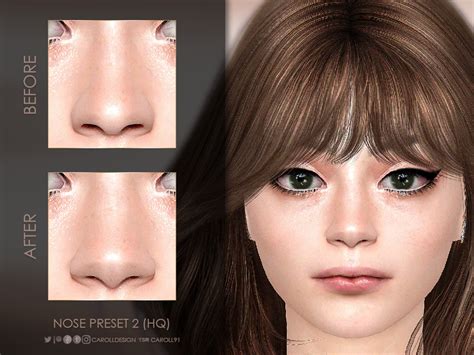 The Sims Resource Nose Preset 2 Hq