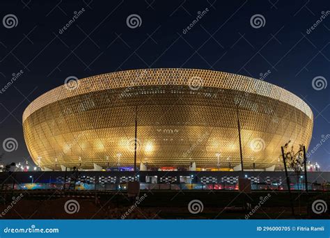 Doha, Qatar- September 18, 2022: Lusail Iconic Stadium or Lusail ...