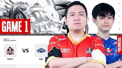 Geek Fam Vs Rebellion Esports Regular Season Week Day Game