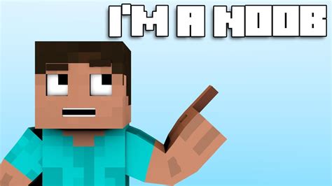 I M A Noob Minecraft Parody Music Video YouTube