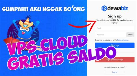 Pemula Wajib Tahu Cara Membuat VPS Murah Indonesia Gratis Saldo 100RB