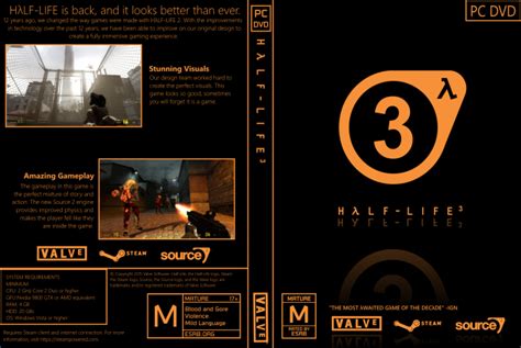 Half Life Pc Box Art Cover By Mineminemelon