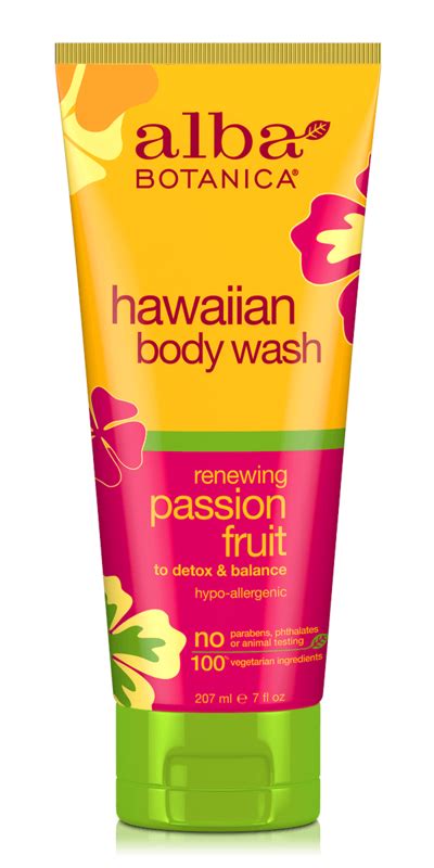 Buy Alba Botanica Passion Fruit Body Wash Renewing 207ml At Mighty