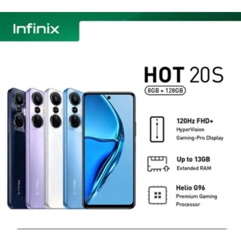 Infinix Hot 20s 8128 Garansi Resmi Lazada Indonesia