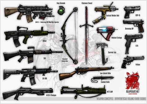 Killing Floor - Concept Weapons by ReaperNet on DeviantArt