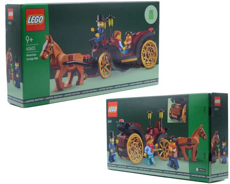 LEGO Wintertime Carriage Ride 40603 GWP Review The Brick Post