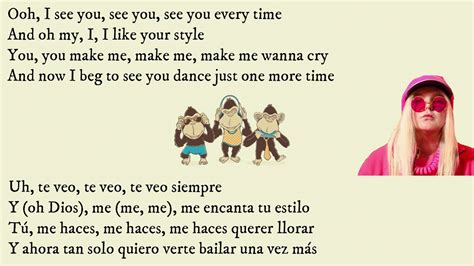 Tones and I Dance Monkey Letra Lyrics Traducción Español YouTube