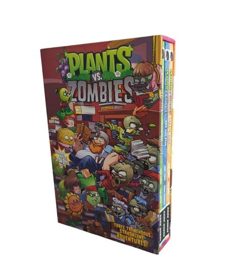 Plants Vs Zombies Boxed Set 5 By Paul Tobin 2019 Hardcover W