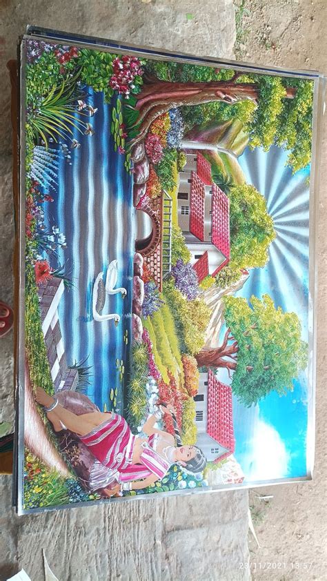 senari book art drawings art village drawings