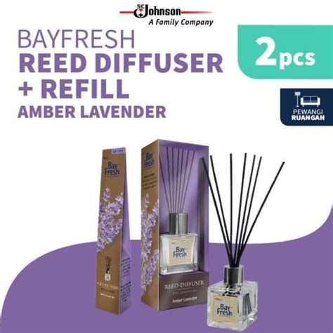 Jual Murah Bayfresh Reed Diffuser Pengharum Ruangan Refill Amber