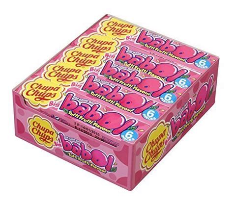 Buy Chupa Chups Big Babol Tutti Frutti Flavour Soft Bubble Gum Pieces