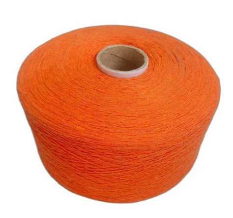 Open End Ply Orange Cotton Yarn Count At Rs Kg In Panipat