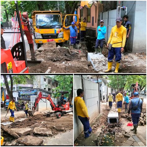 Dinas Pupr Kota Tangerang Monitoring Dan Perbaiki Saluran Serta