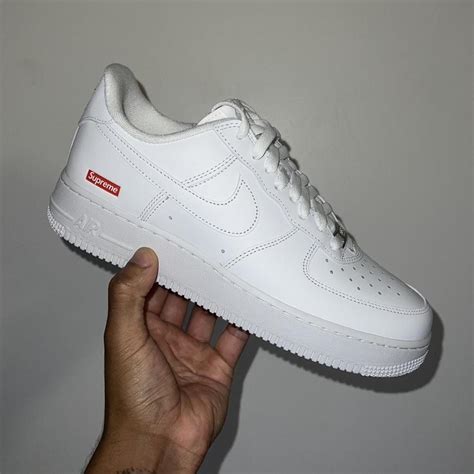 Supreme Air Force 1 White || Sizes Available Now ||... - Depop