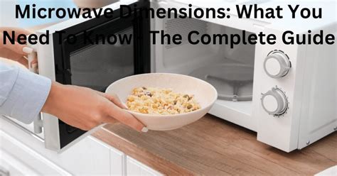 Microwave Dimensions Sizes and Guide Best 10 way