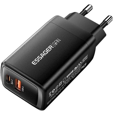 Essager Ruiy W Gan Charger Dual Ports